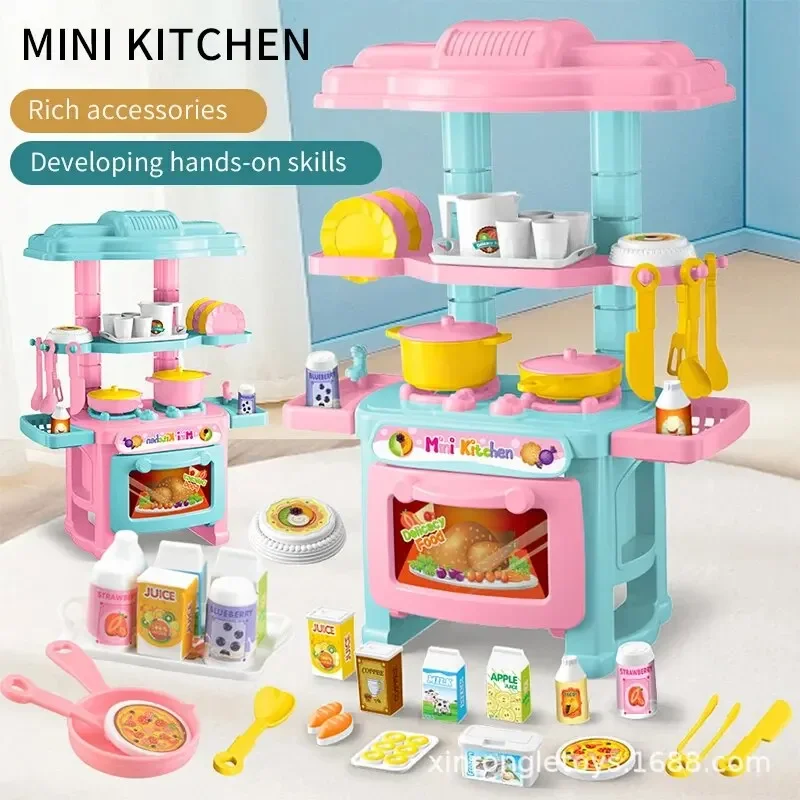 Mini Kitchen Counter Play Set  - Kids Outdoor Kitchen Accessories 评论和价格