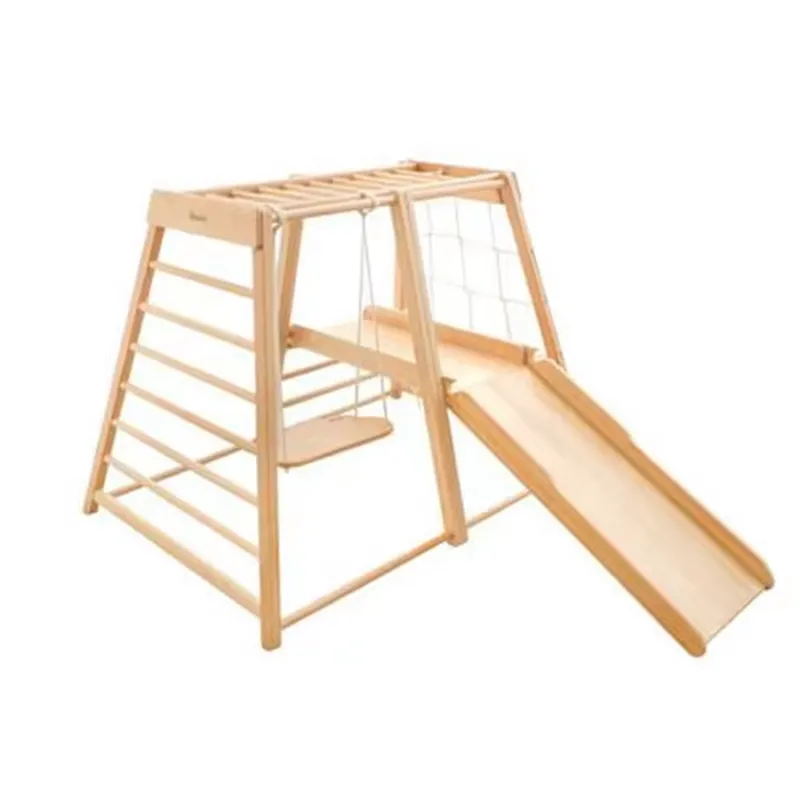 for Kids Montessori Wooden Kin - Kids Outdoor Climbing Frame 评论和价格